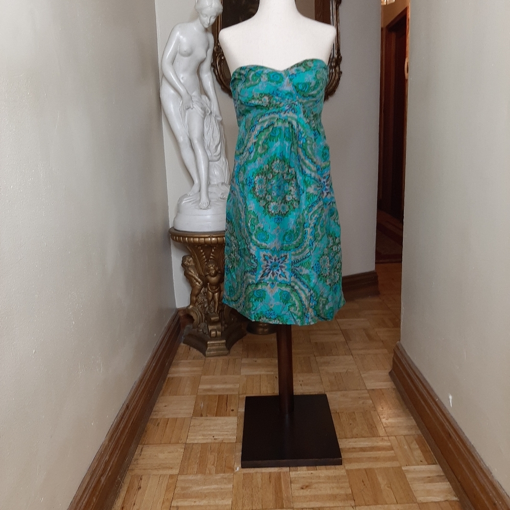 J. Crew Casbah Morrocan Holiday Silk Dress